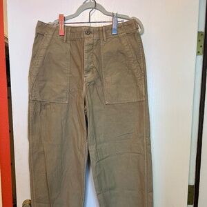 Outerknown Westbound Utility Pants Women Sandbar Size 10